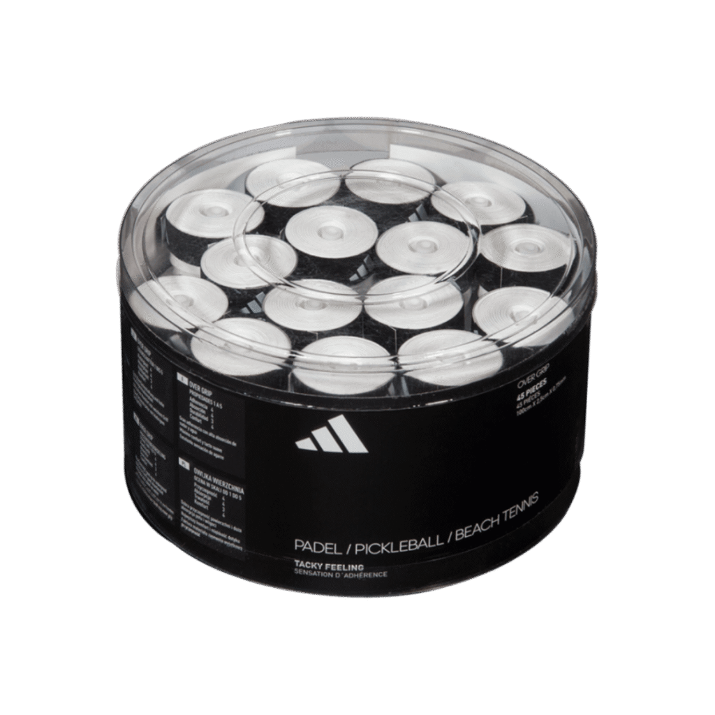 Adidas Box Of 45 White Padelio Overgripai Padel Pop