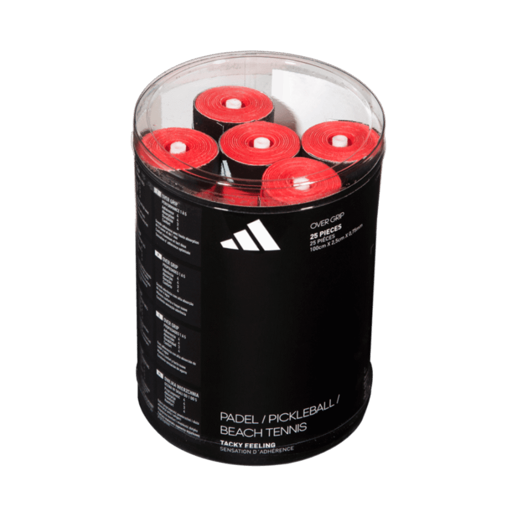 Adidas Box of 25 Mix padelio overgripai – PadelPop