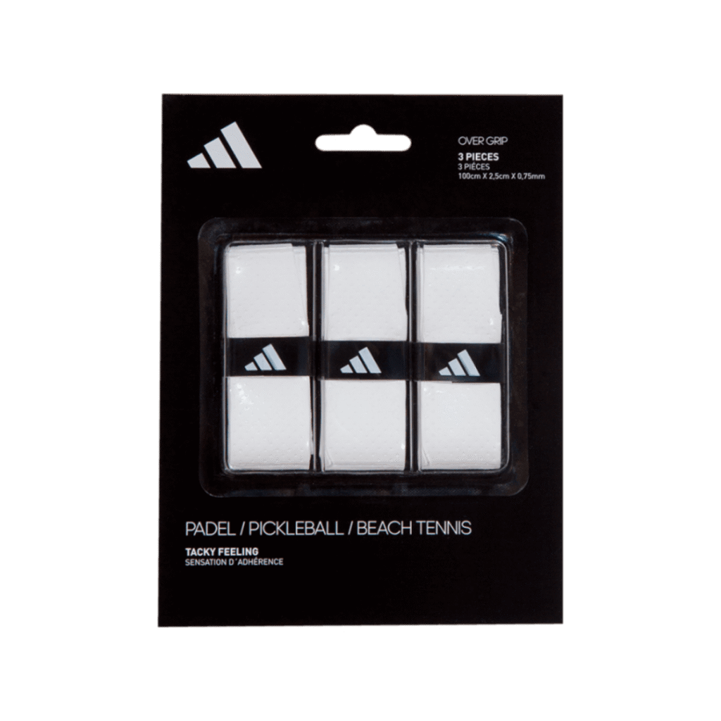 Adidas White padelio overgripai – PadelPop