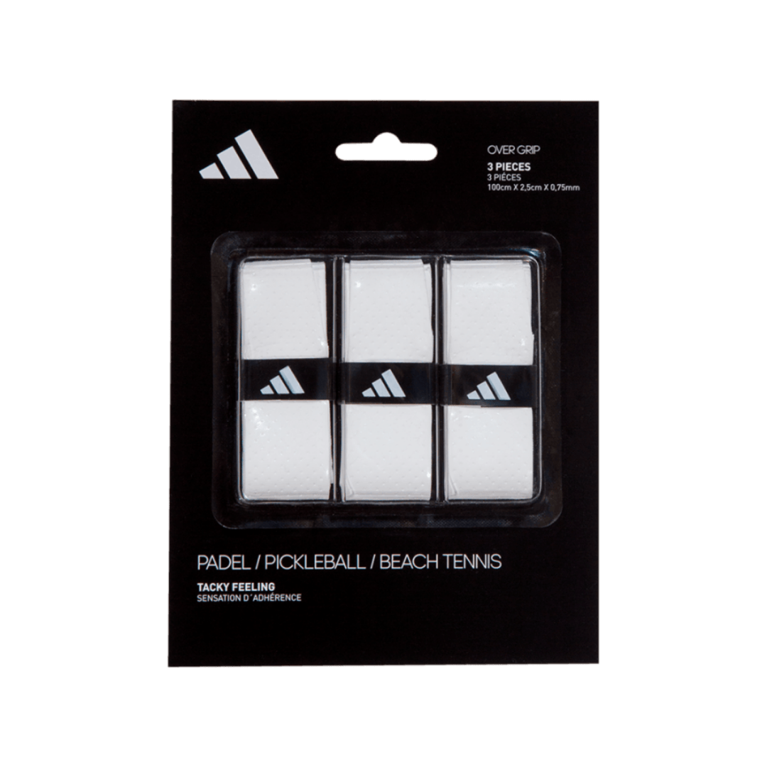 Adidas White padelio overgripai – PadelPop