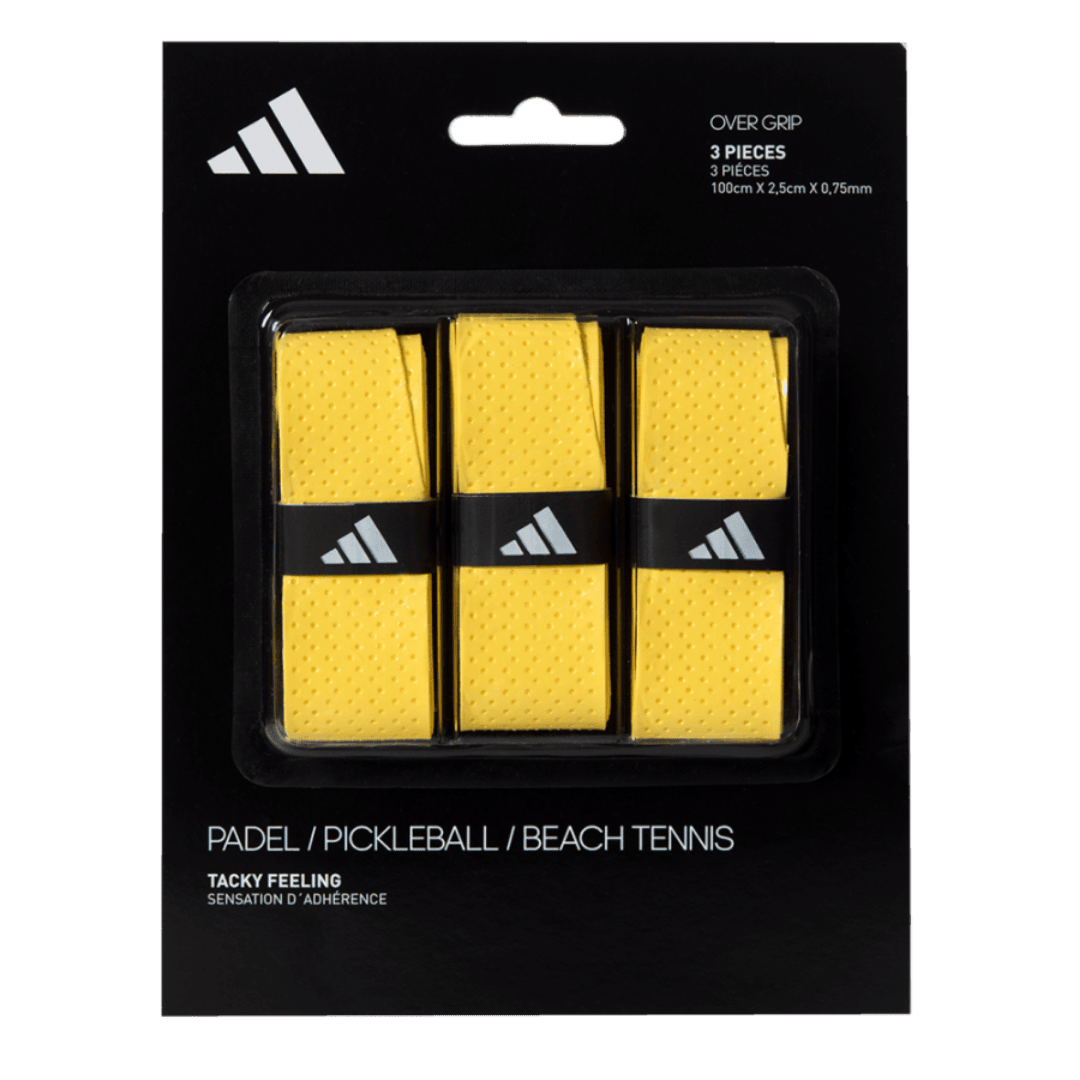 Adidas Yellow padelio overgripai – PadelPop