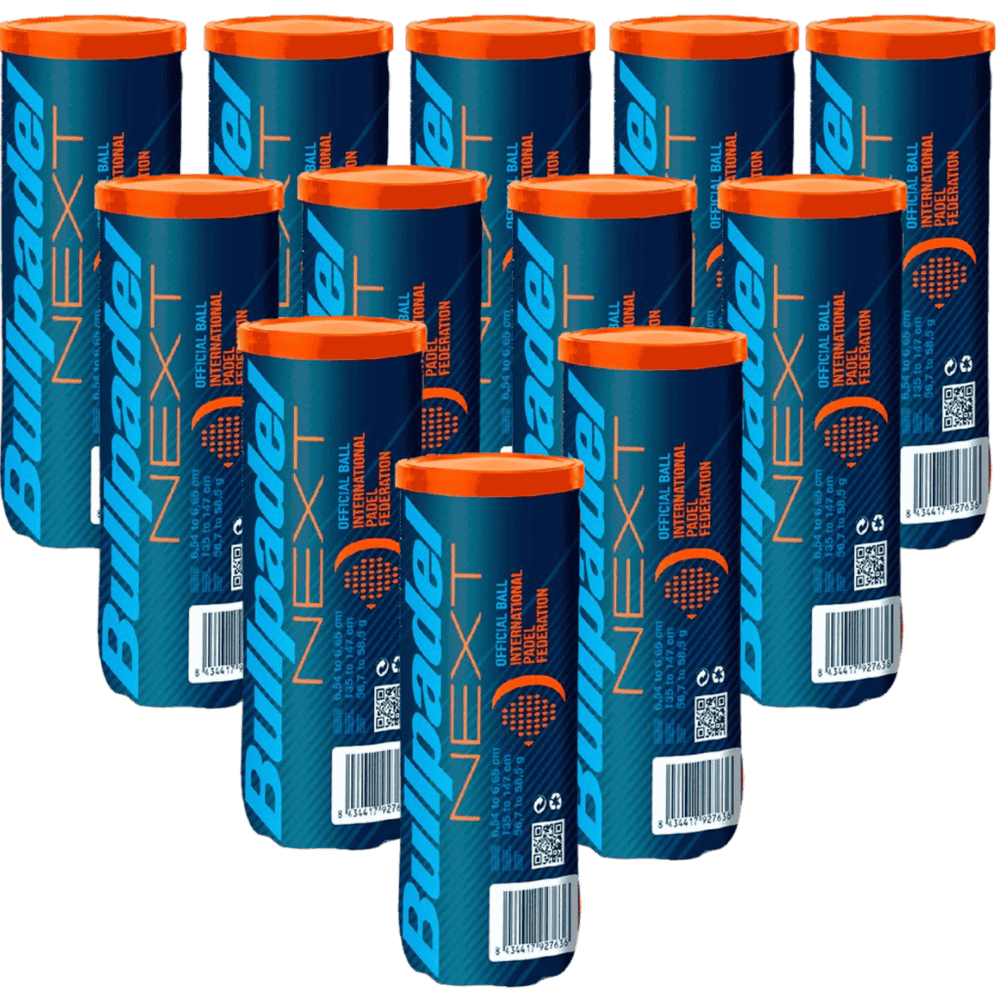 Bullpadel Next Pack of 12 Padelio Kamuoliukai Padel Pop