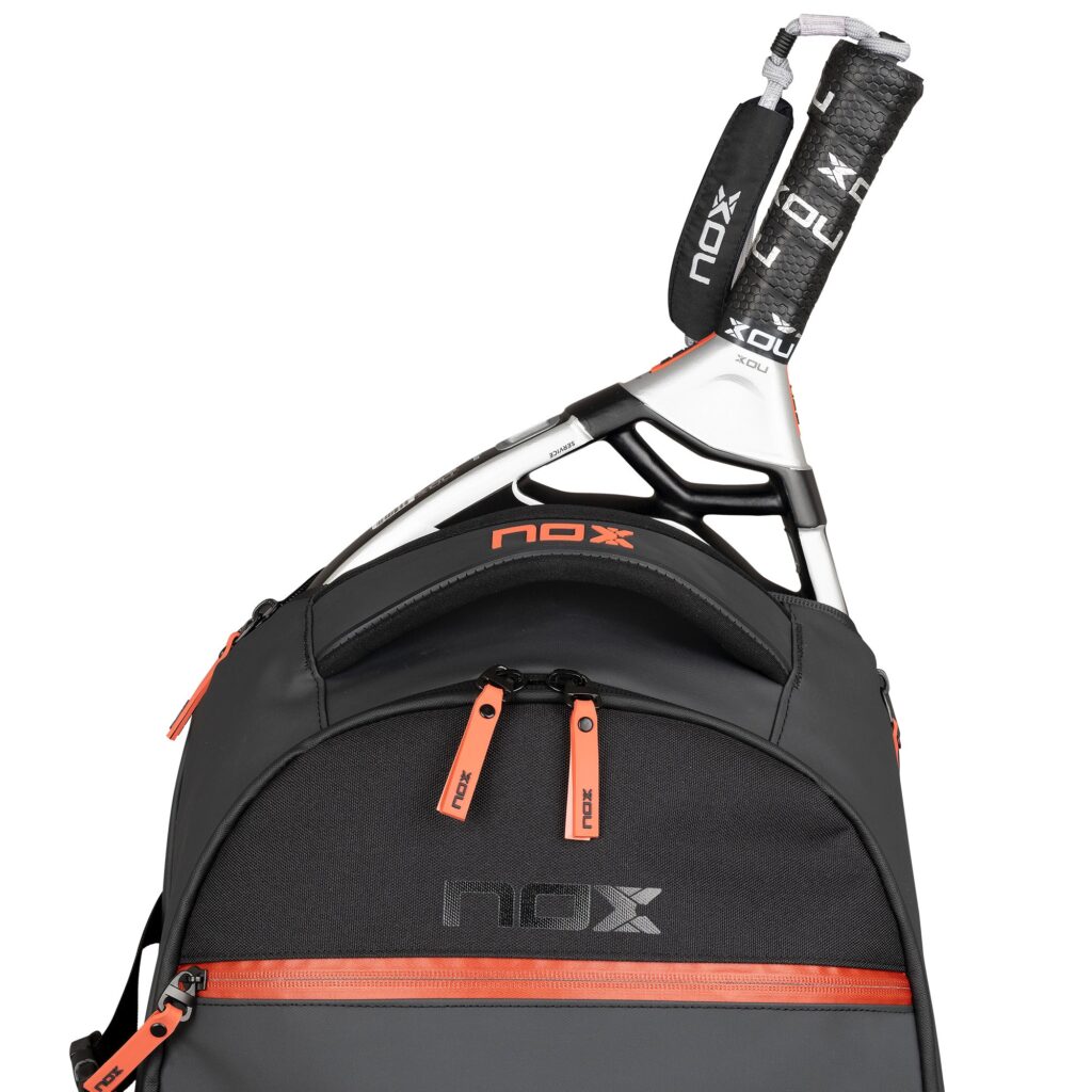 NOX Luxury Open Series Red/Black Backpack