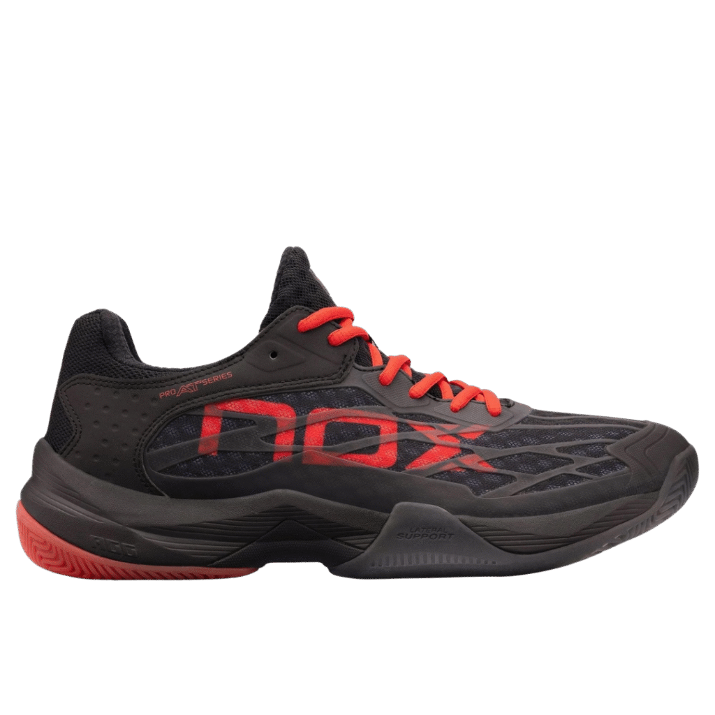 Nox AT10 Lux Black/Red padelio batai – PadelPop