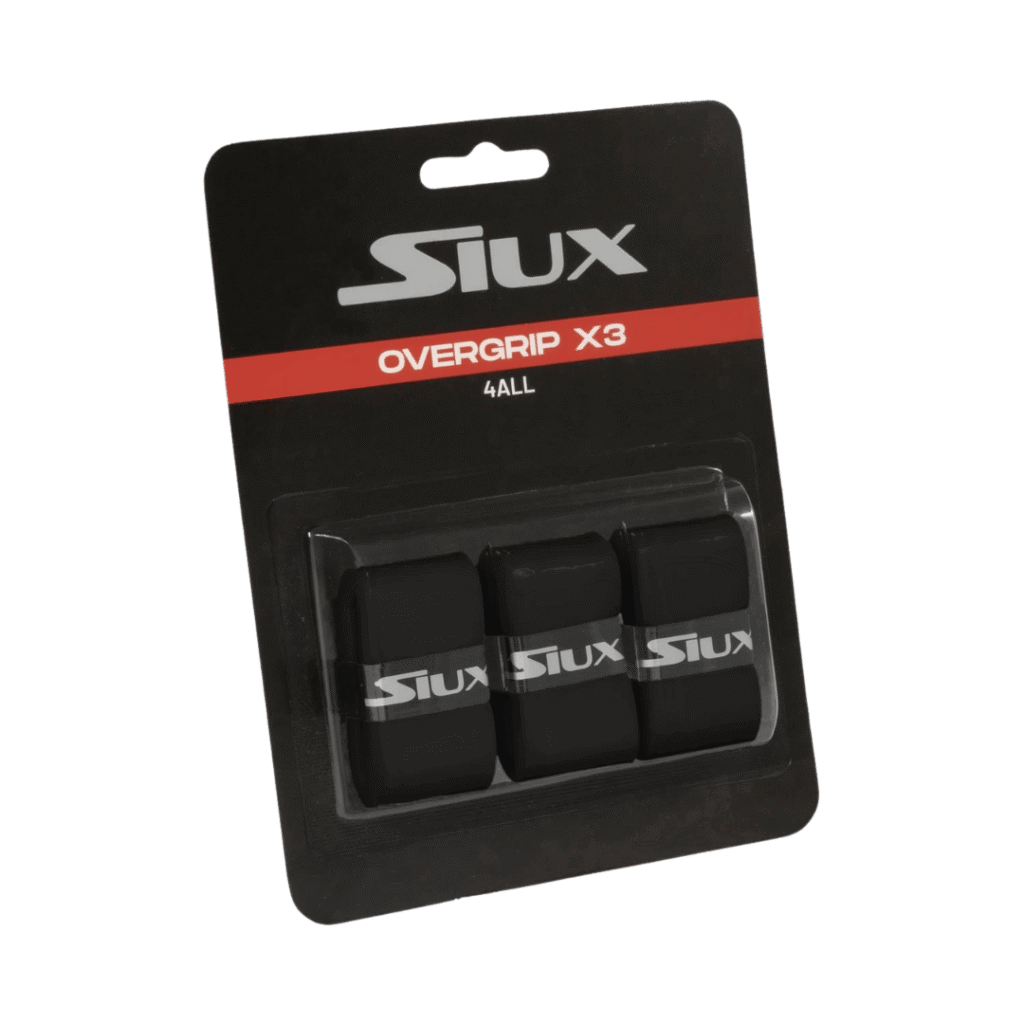 Siux For All Black padelio overgripai – PadelPop