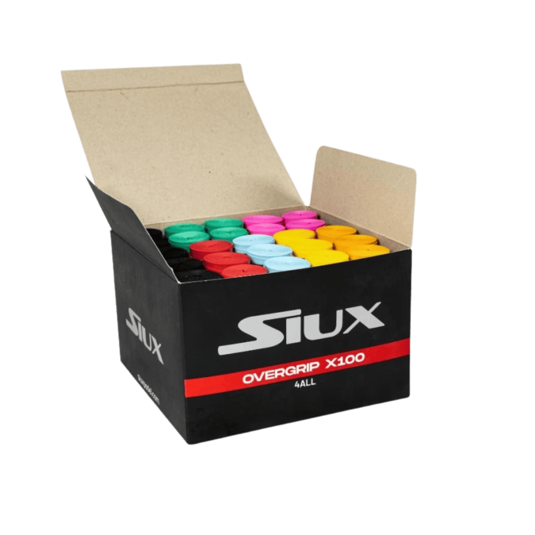 Siux For All Box of 100 Multi padelio overgripai – PadelPop
