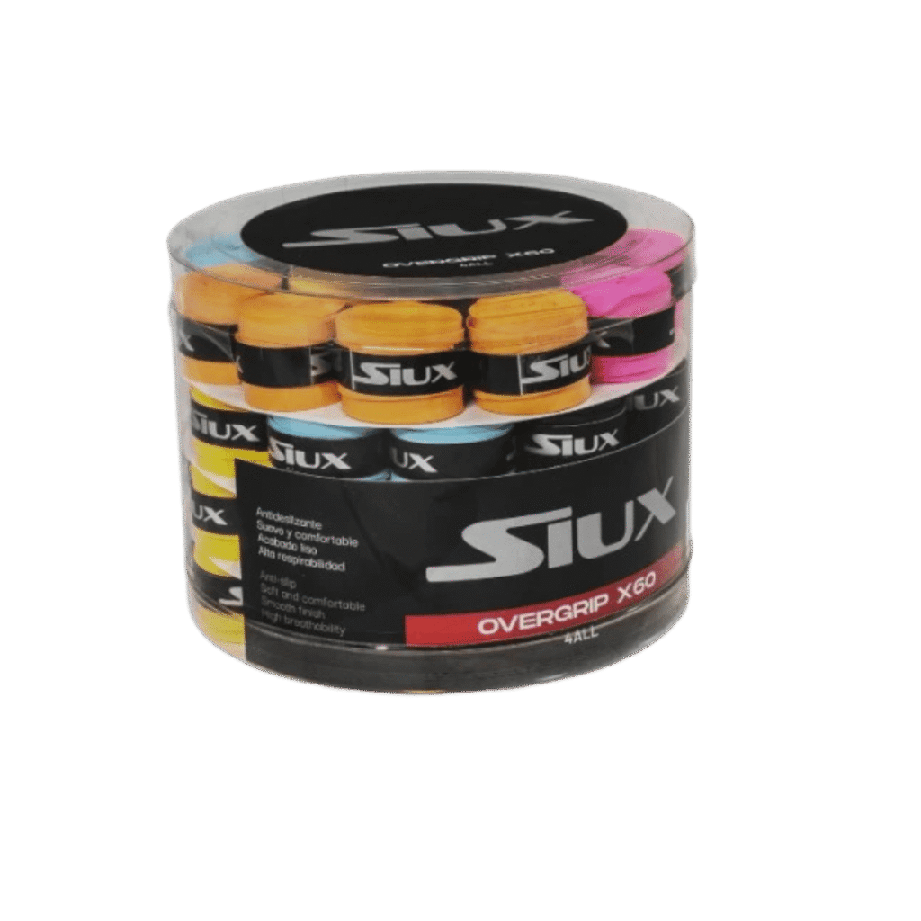 Siux For All Box of 60 Multi padelio overgripai – PadelPop