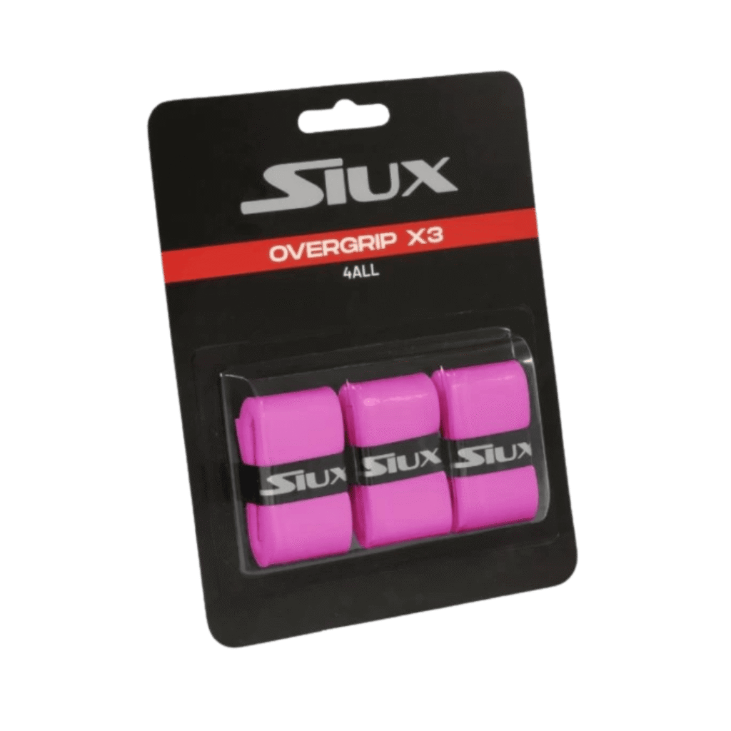 Siux For All Pink padelio overgripai – PadelPop
