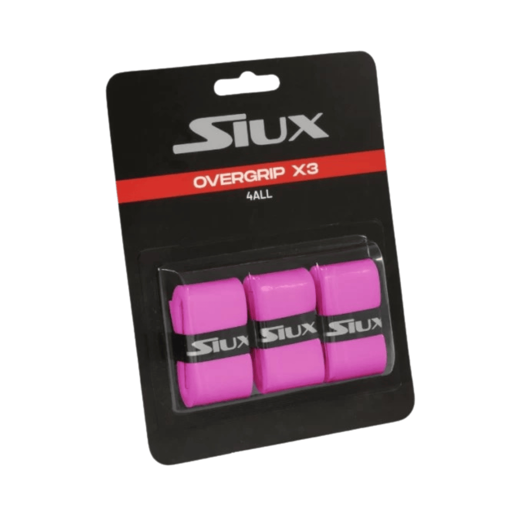 Siux For All Pink padelio overgripai – PadelPop