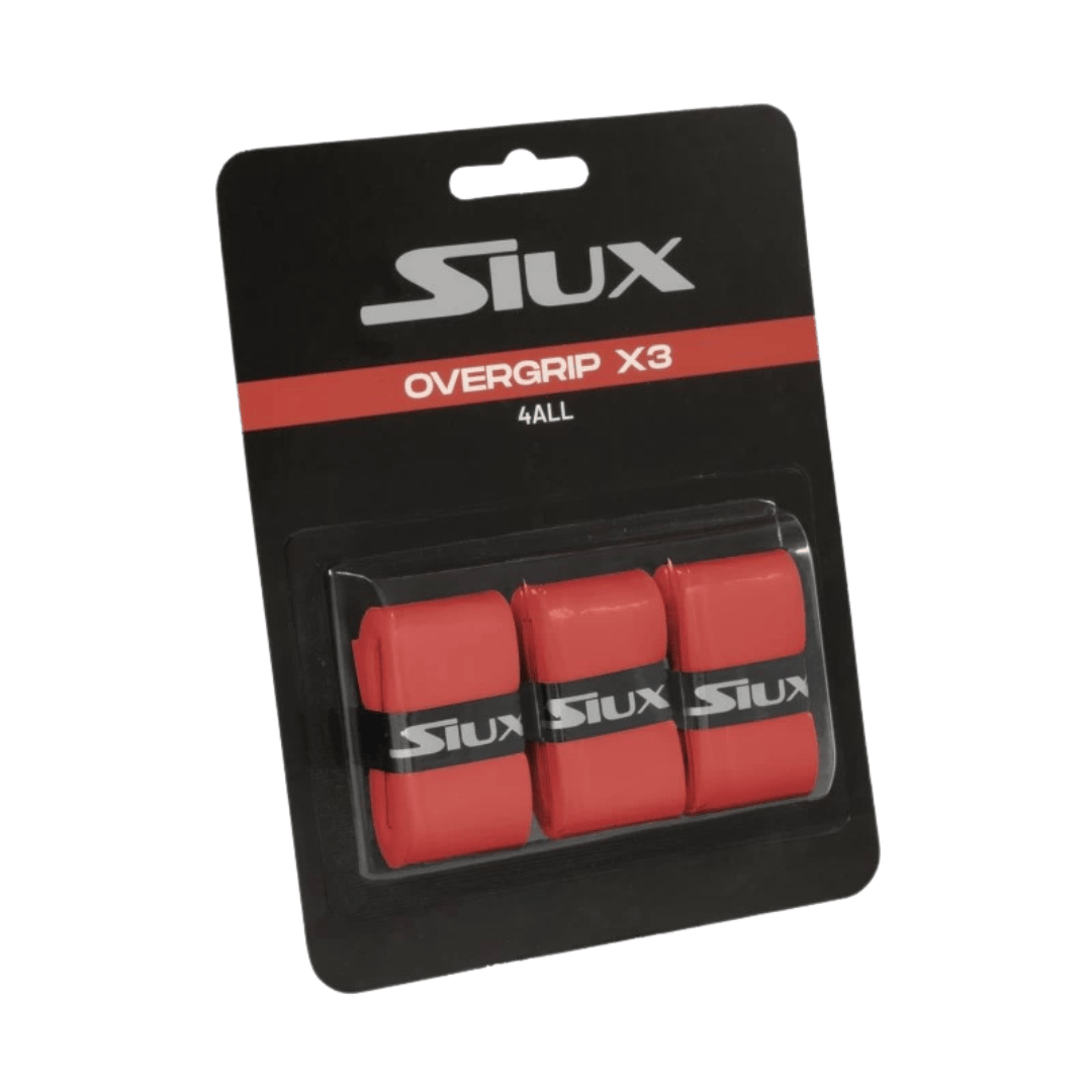 Siux For All Red padelio overgripai – PadelPop