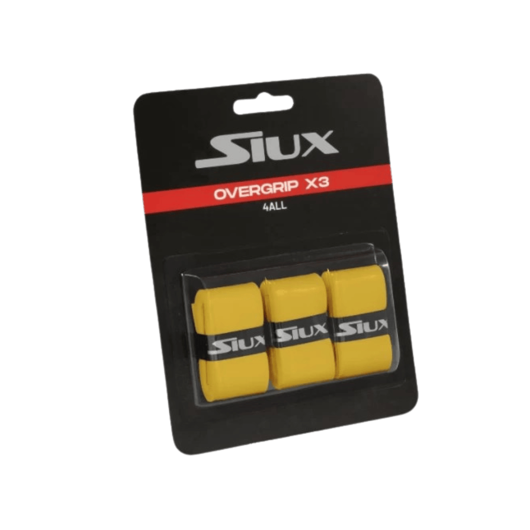 Siux For All Yellow padelio overgripai – PadelPop