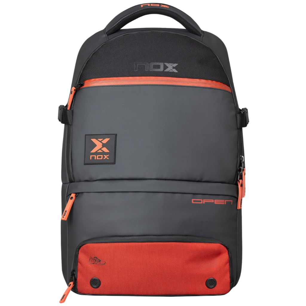 NOX Luxury Open Series Red/Black Backpack
