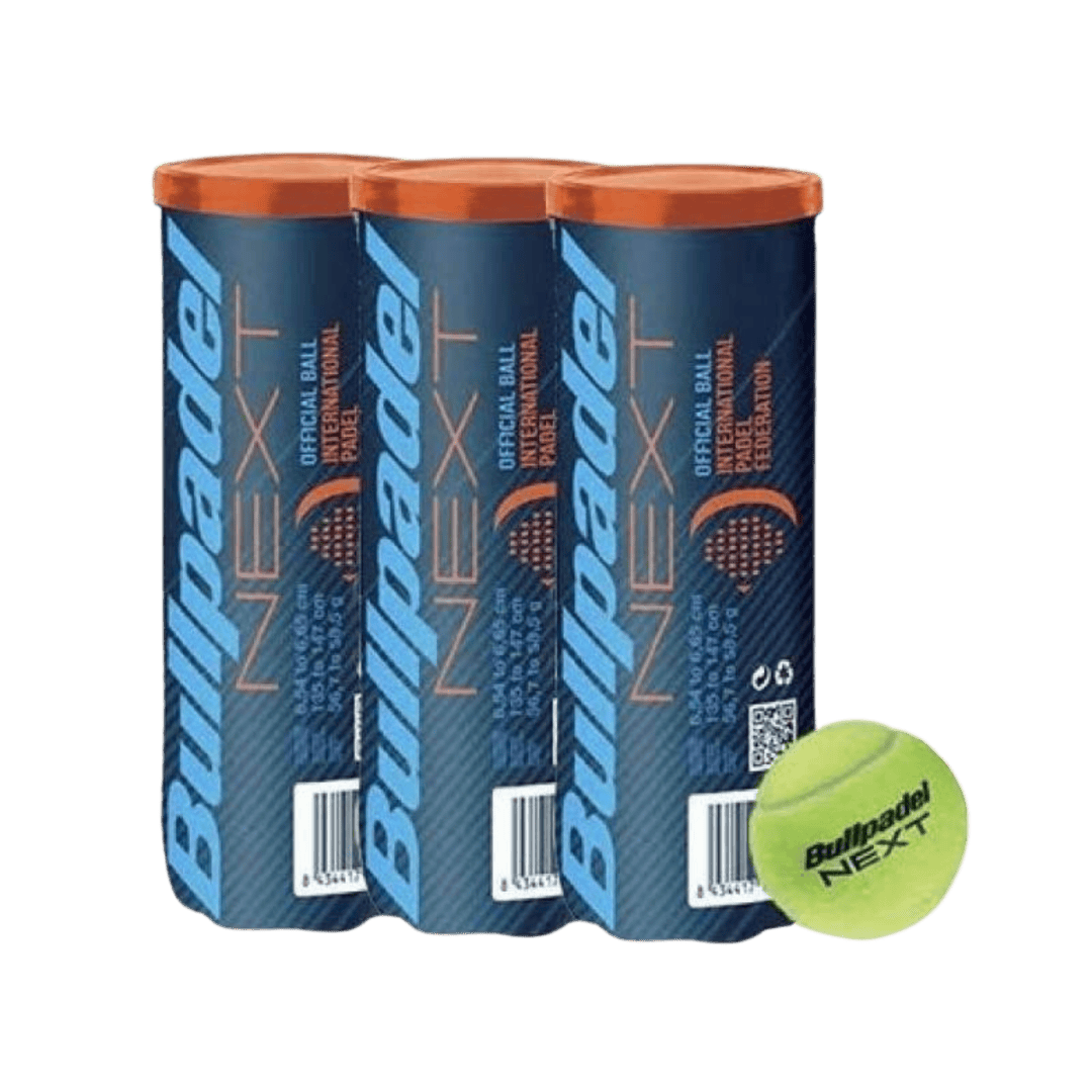 Bullpadel Next Pack of 3 padelio kamuoliukai – PadelPop