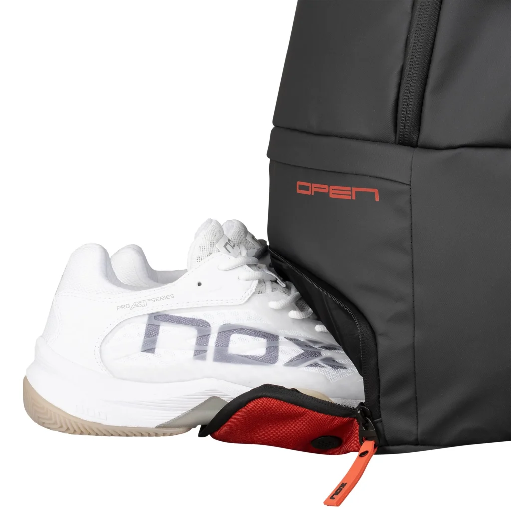 NOX Luxury Open Series Red/Black Backpack