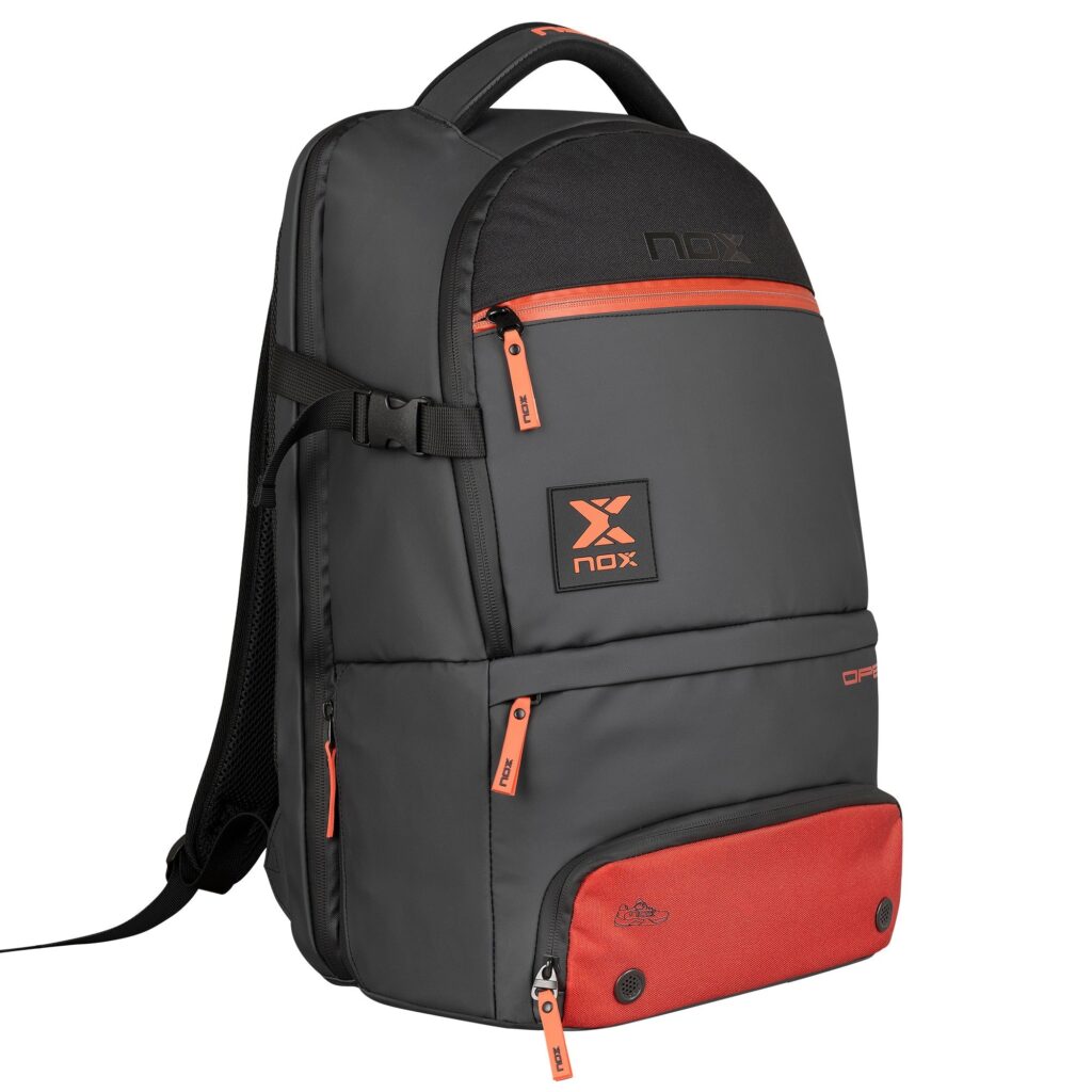 NOX Luxury Open Series Red/Black Backpack