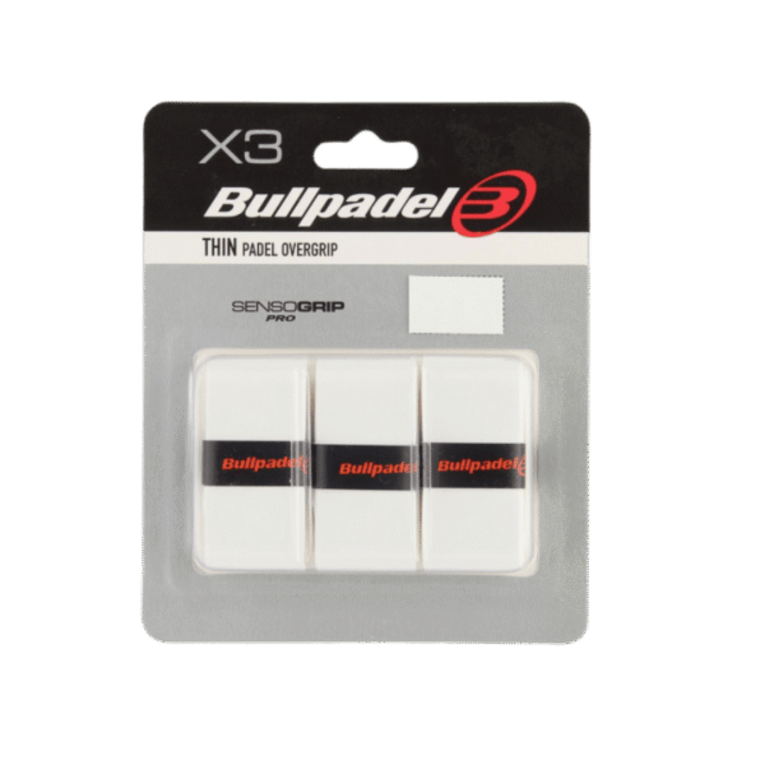 Bullpadel Senso White Overgrips