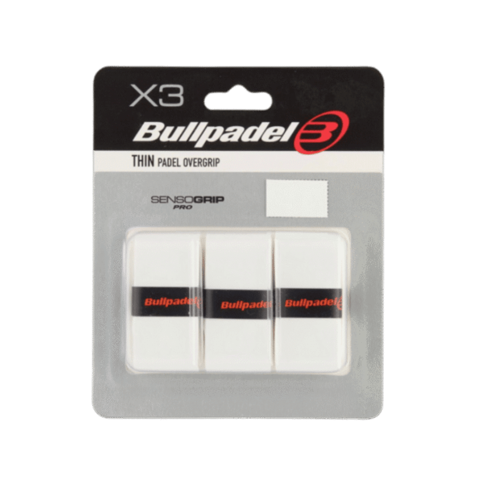 Bullpadel Thin White Padelio Overgripai Padel Pop