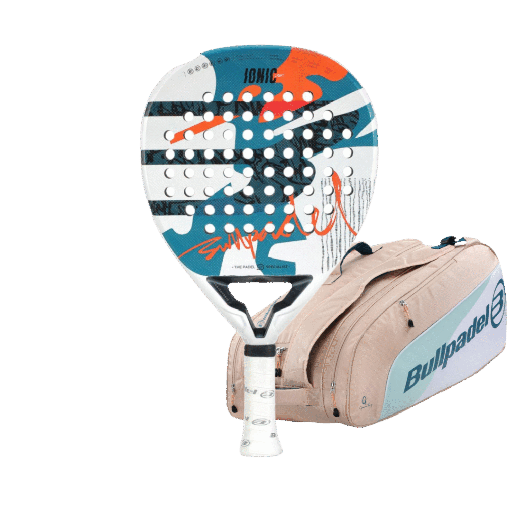 Bullpadel Ionic Light + Bullpadel Elite W Bag