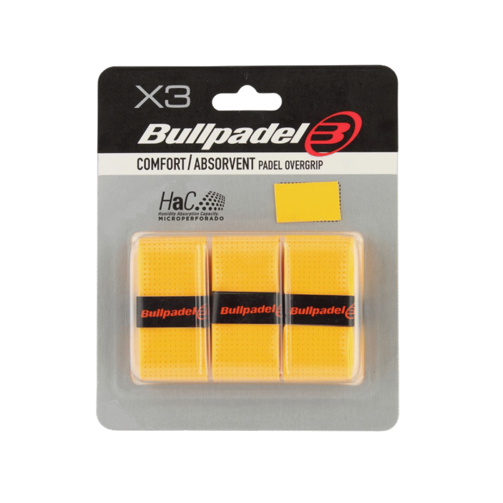 Bullpadel Comfort/Absorvent Yellow Overgrips