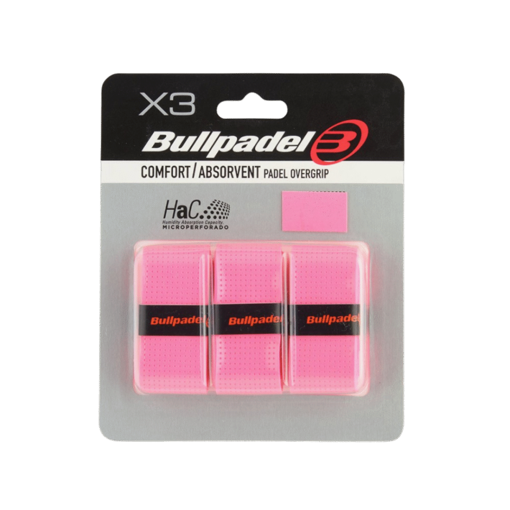 Bullpadel Comfort/Absorvent Pink Overgrips