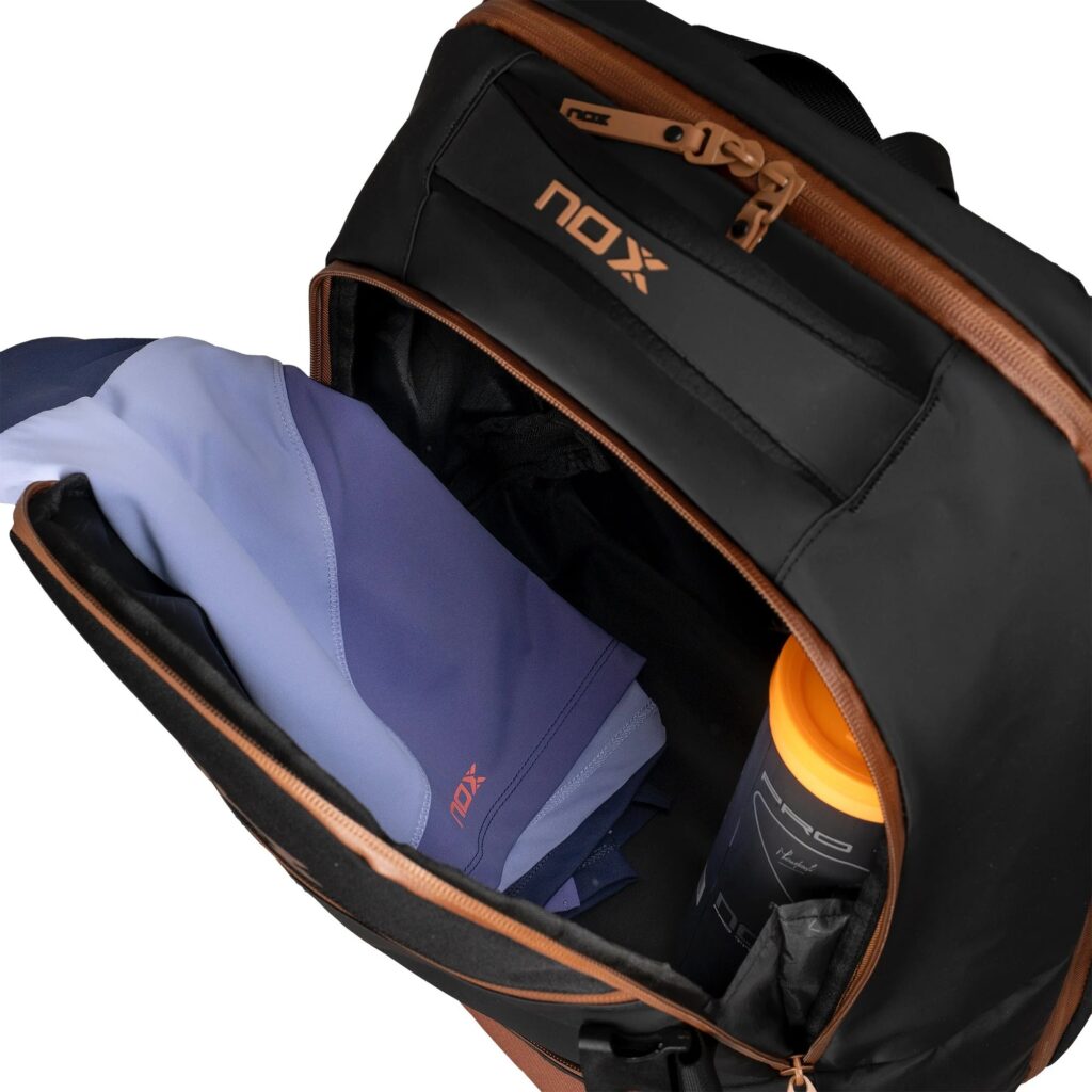 NOX Luxury Open Series Brown/Black Backpack - Image 5