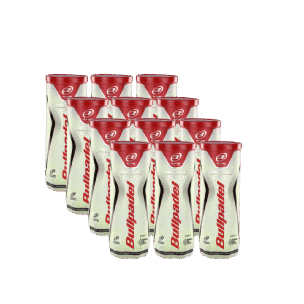 Bullpadel Premium Pro Pack of 12 padelio kamuoliukai – PadelPop