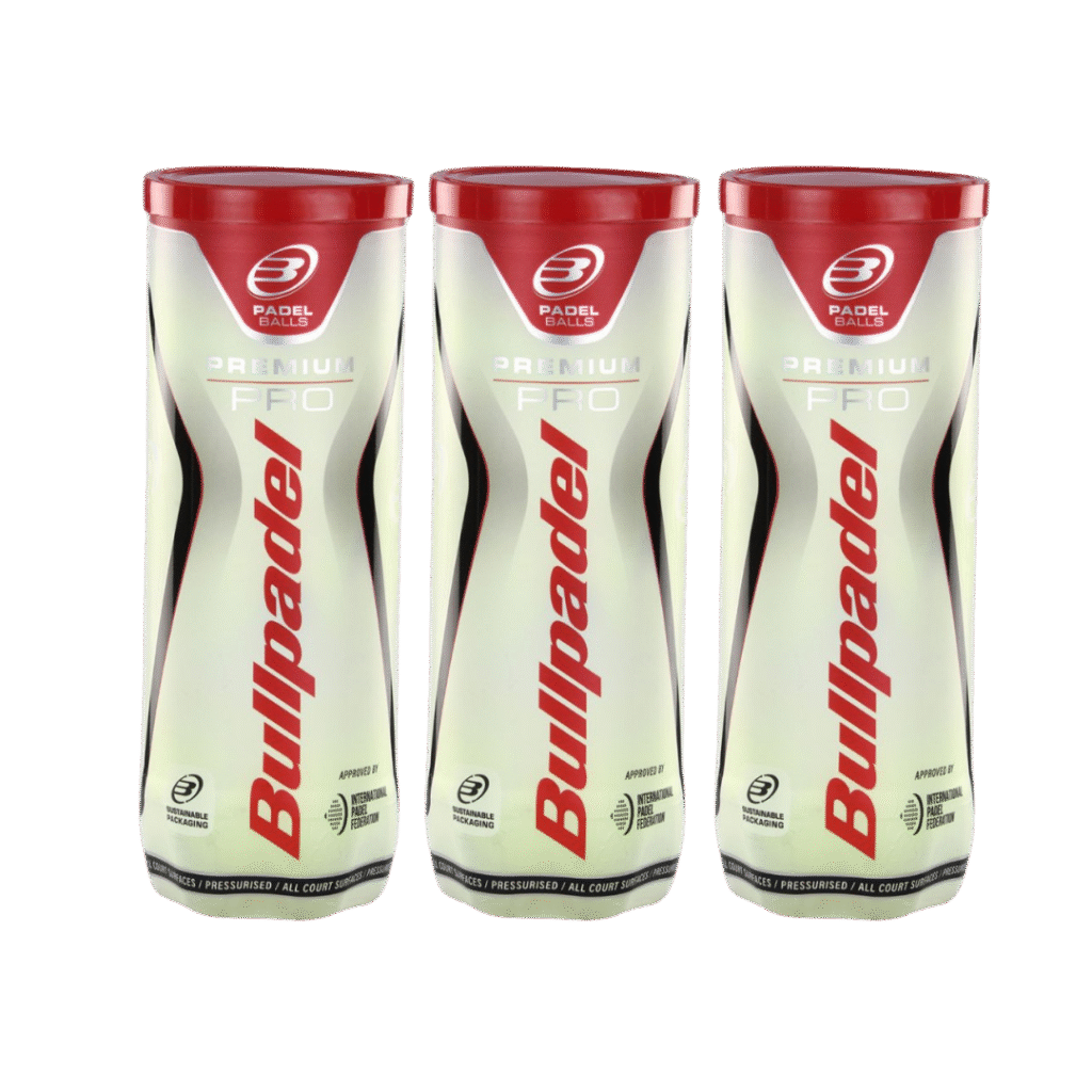 Bullpadel Premium Pro Pack of 3 Kamuoliukai