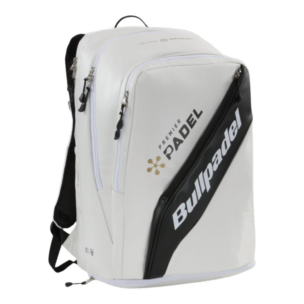 Bullpadel Vertex Priemier White Backpack