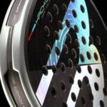 Bullpadel Hack 04 2026 Padelio raketė rėmo detalė