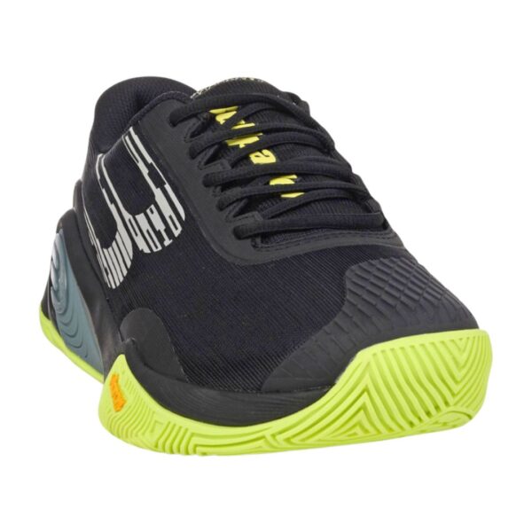 Bullpadel Hack Vibram 25I Black Padelio Batai vaizdas iš priekio
