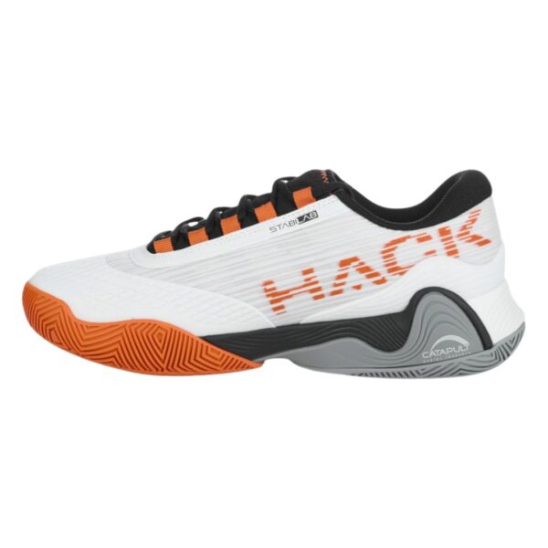 Bullpadel Hack Vibram 25I Orange Padelio Batai vaizdas iš šono