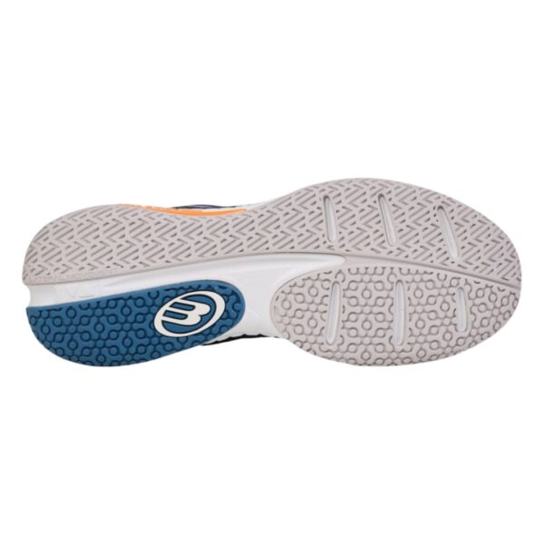 Bullpadel Ionic 25I Dark Blue Padelio Batai padas iš arti