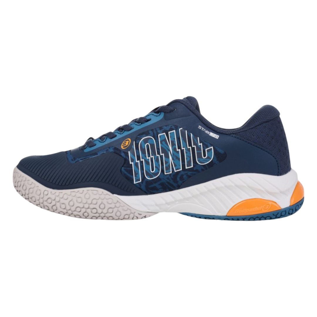 Bullpadel Ionic 25I Dark Blue – batų pora iš vidinės sienelės