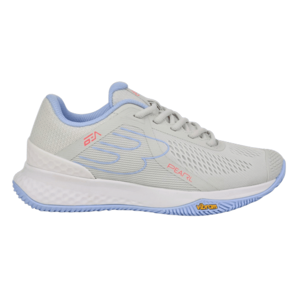 Bullpadel Pearl 25I Clear Grey padelio batai – PadelPop