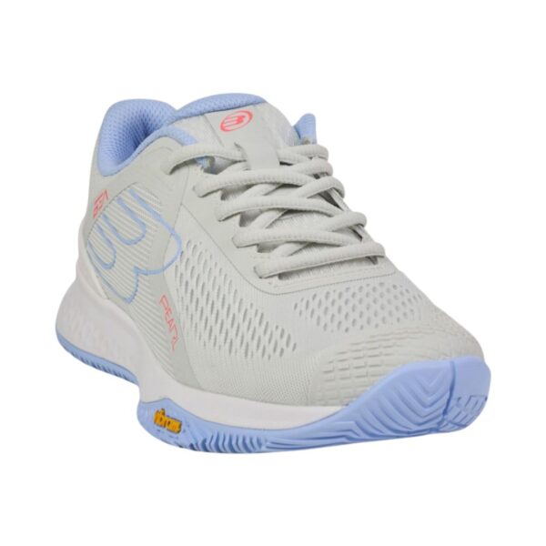 Bullpadel Pearl 25I Clear Grey Padelio Batai vaizdas iš priekio