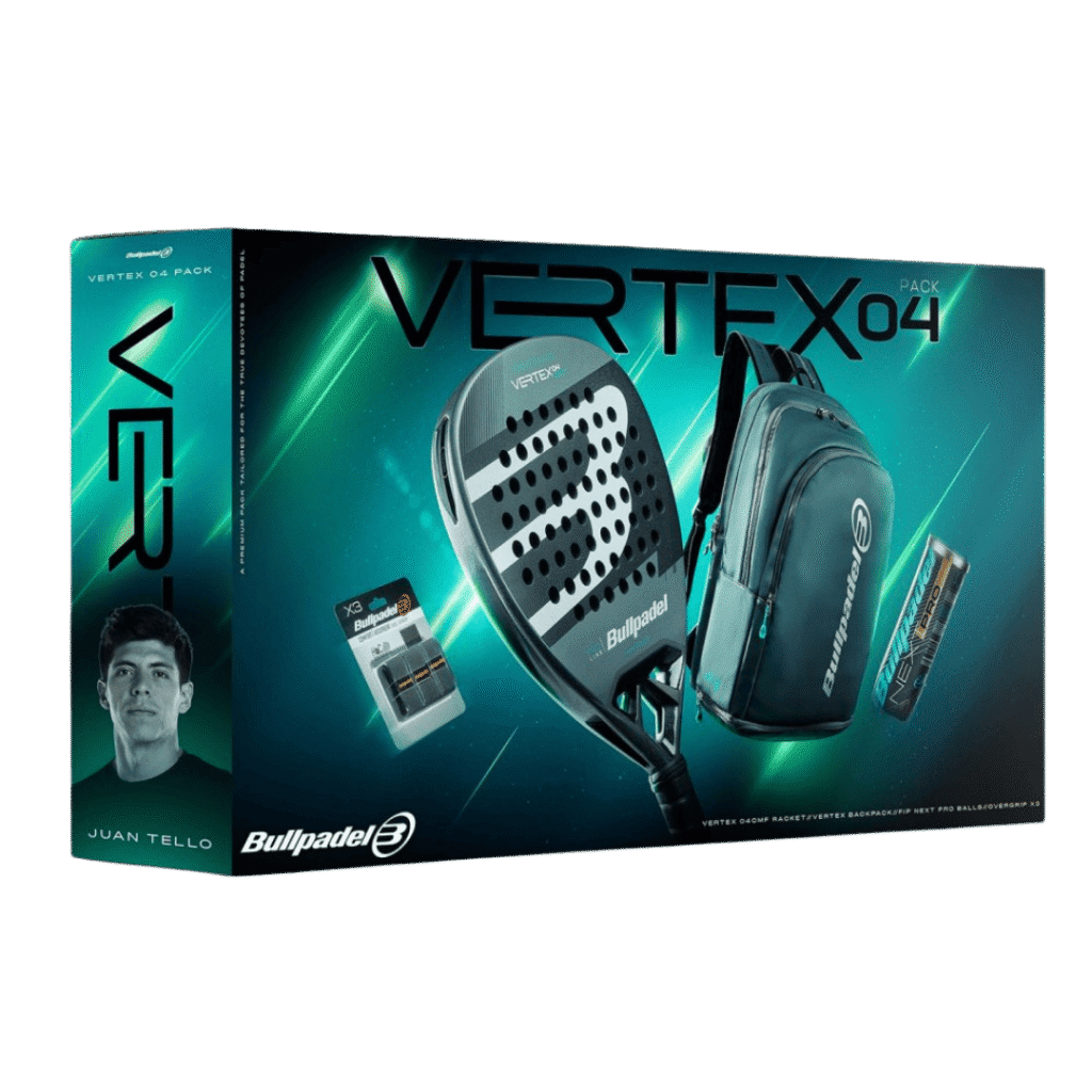 Bullpadel Vertex 04 Comfort padelio rinkinys – PadelPop