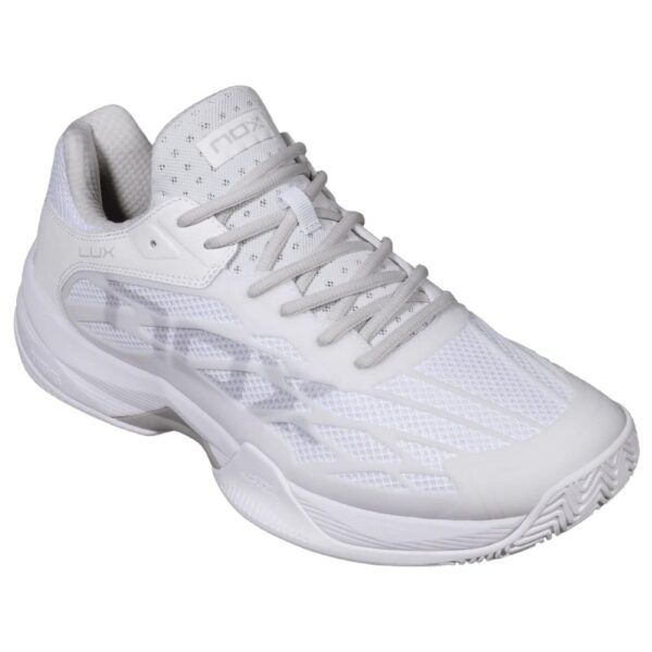 Nox AT10 Lux White/Grey Padelio Batai vaizdas iš priekio