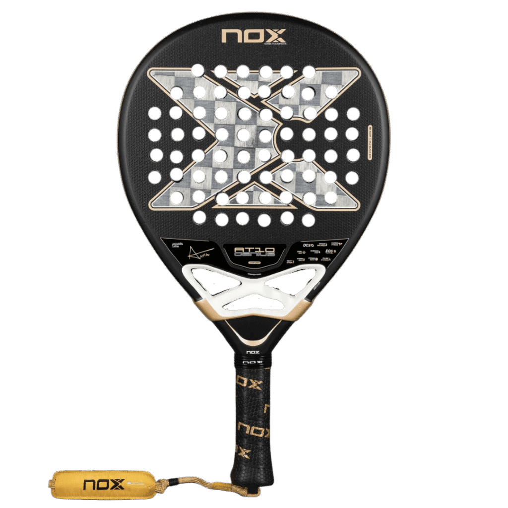 Nox AT10 Luxury Genius 18K padelio raketė – PadelPop