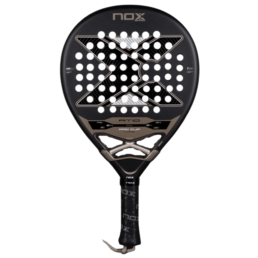 Nox AT10 Pro Cup Hard padelio raketė – PadelPop