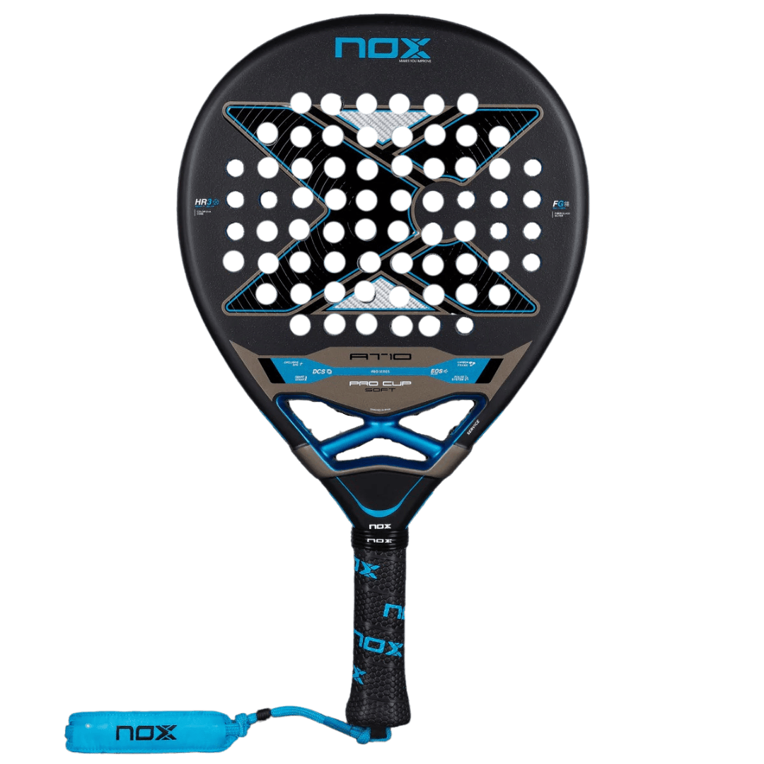 Nox AT10 Pro Cup Soft padelio raketė – PadelPop