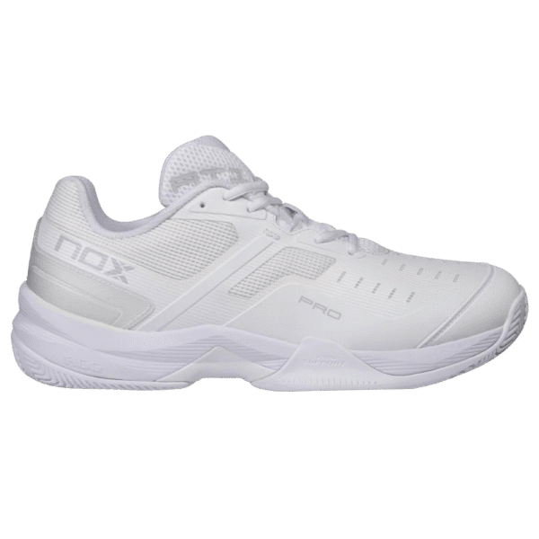 Nox AT10 Pro White/Grey Padelio Batai Padel Pop