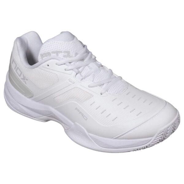 Nox AT10 Pro White/Grey Padelio Batai vaizdas iš priekio