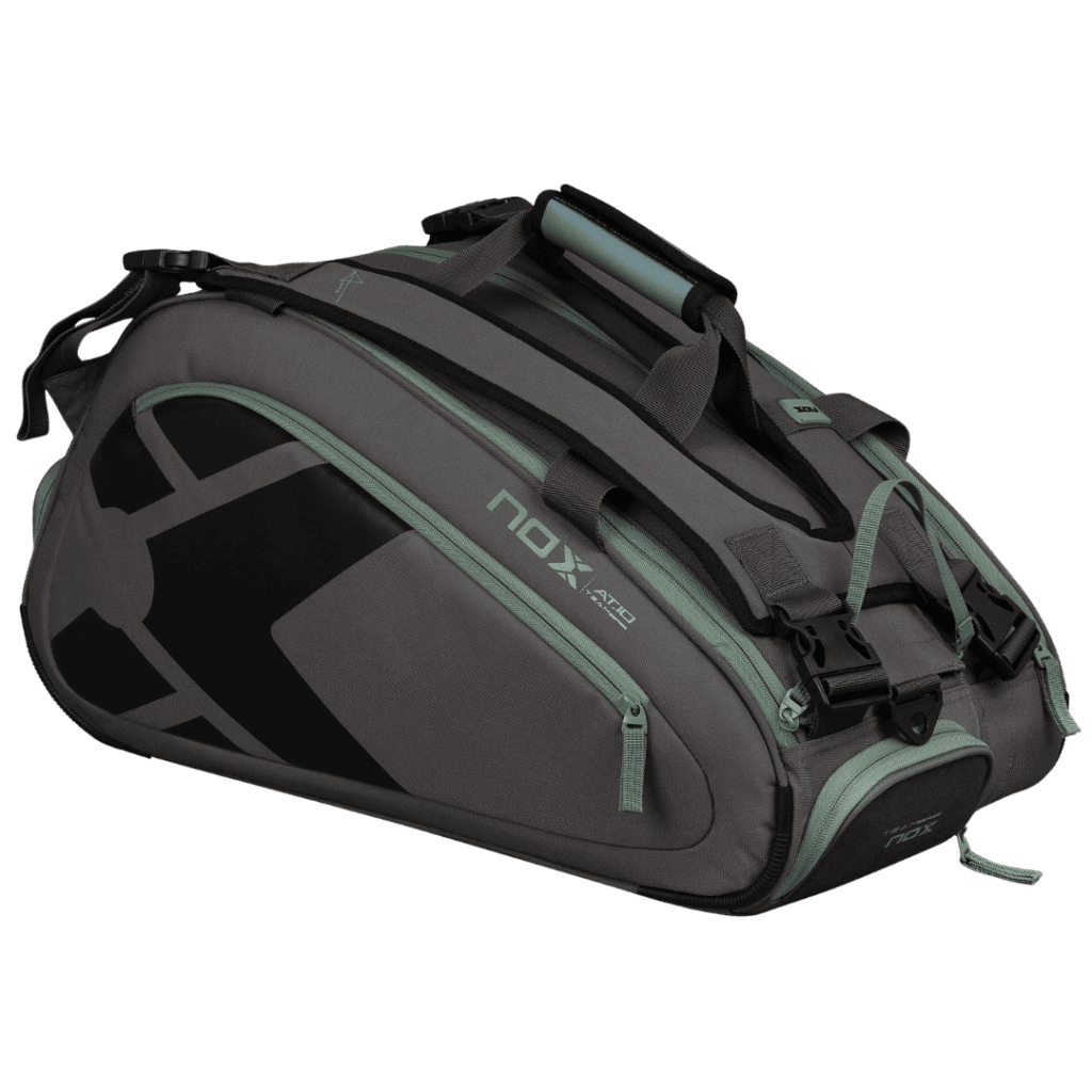 Nox AT10 Team Grey/Green Padelio Krepšys Padel Pop