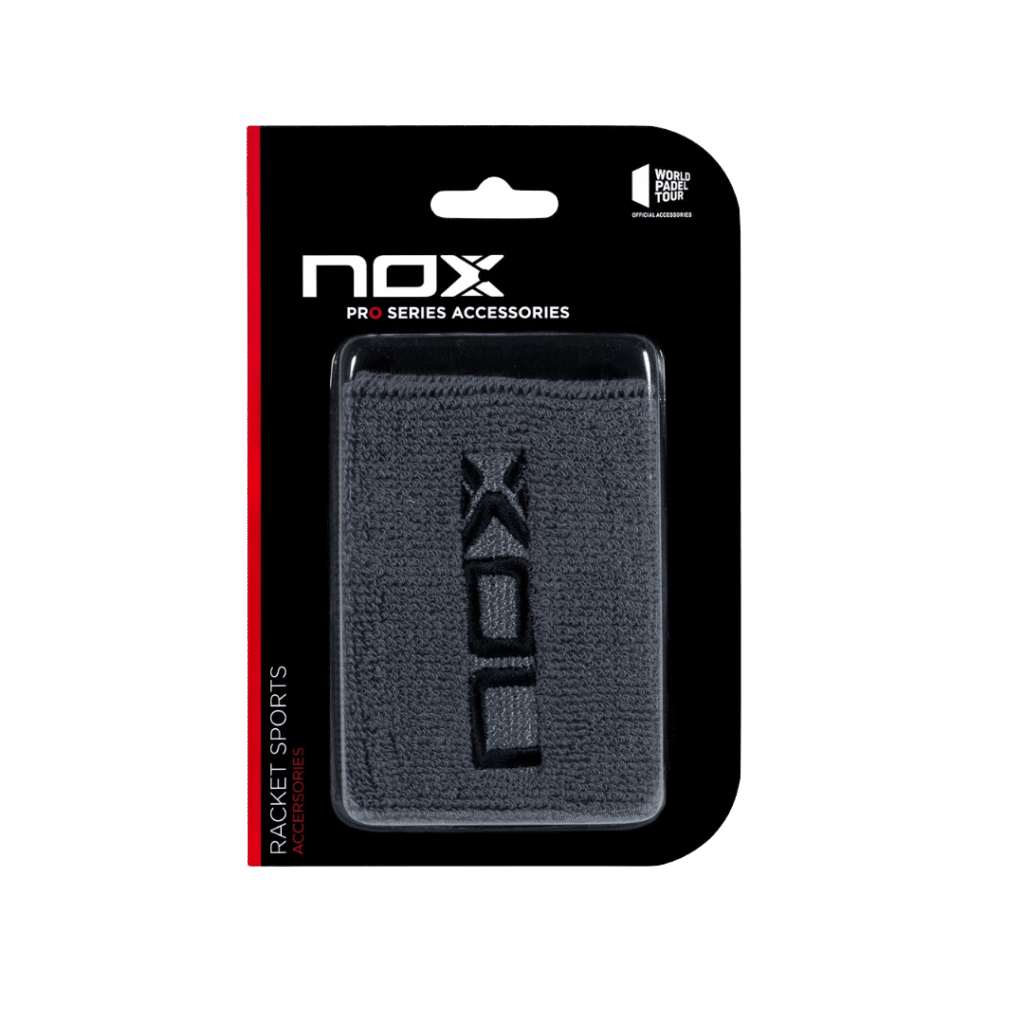 Nox Grey Black Riešinė Padel Pop