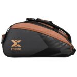 Nox Luxury Series Black/Brown Padelio Krepšys funkcionalus vaizdas iš šono