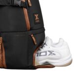 Nox Luxury Series Black/Brown Padelio Kuprinė su batų skyriumi