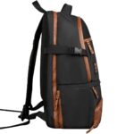 Nox Luxury Series Black/Brown Padelio Kuprinė vaizdas iš šono