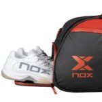 Nox Luxury Series Black/Red Padelio Krepšys funkcionalių skyrių detalė