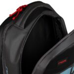 Nox ML10 Team Black Padelio Kuprinė kompaktiškas vidus ir talpa