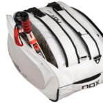 Nox ML10 Team White/Grey Padelio Krepšys skyrių detalė